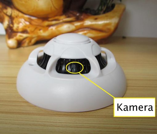 Røykvarsler med WIFI IP kamera - Hoytech - Bilde 5