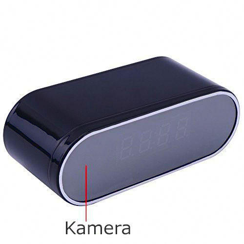 Vekkerklokke med HD WIFI kamera | Spy World HD kamera skjult i mobillader