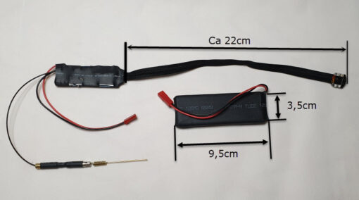 Trådløs skjult kamera med WiFi DIY kit - Bilde 4