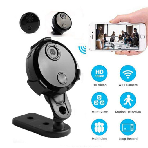 Mini Wifi kamera med HD 1080P, natt filming og bevegelsedetektor - Bilde 2