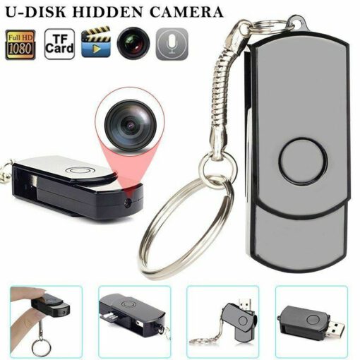 Mini nøkkelringkamera - HD 1080P DVR Night Vision