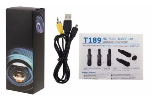 T189 HD 1080P mini kamera. - Bilde 6