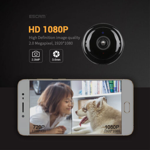 Q6 2MP WiFi IR kamera - Bilde 4