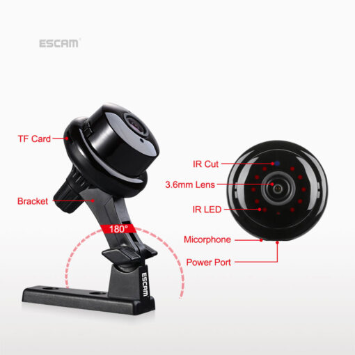 Q6 2MP WiFi IR kamera - Bilde 2